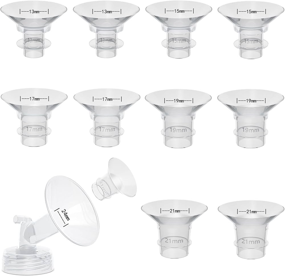 Flange Inserts 10PCS 13/15/17/19/21mm*2 Compatible with Momcozy S9/S9pro/S10/S12/S12pro/Spectra/M... | Amazon (CA)