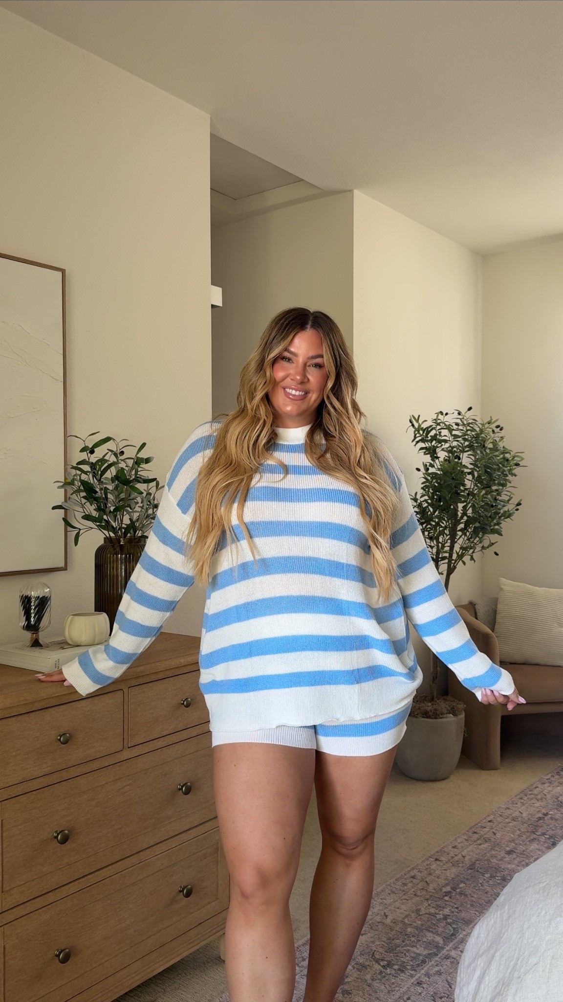 obsessed with this comfy set from amazon!! 🩵

#LTKStyleTip #LTKSeasonal #LTKMidsize