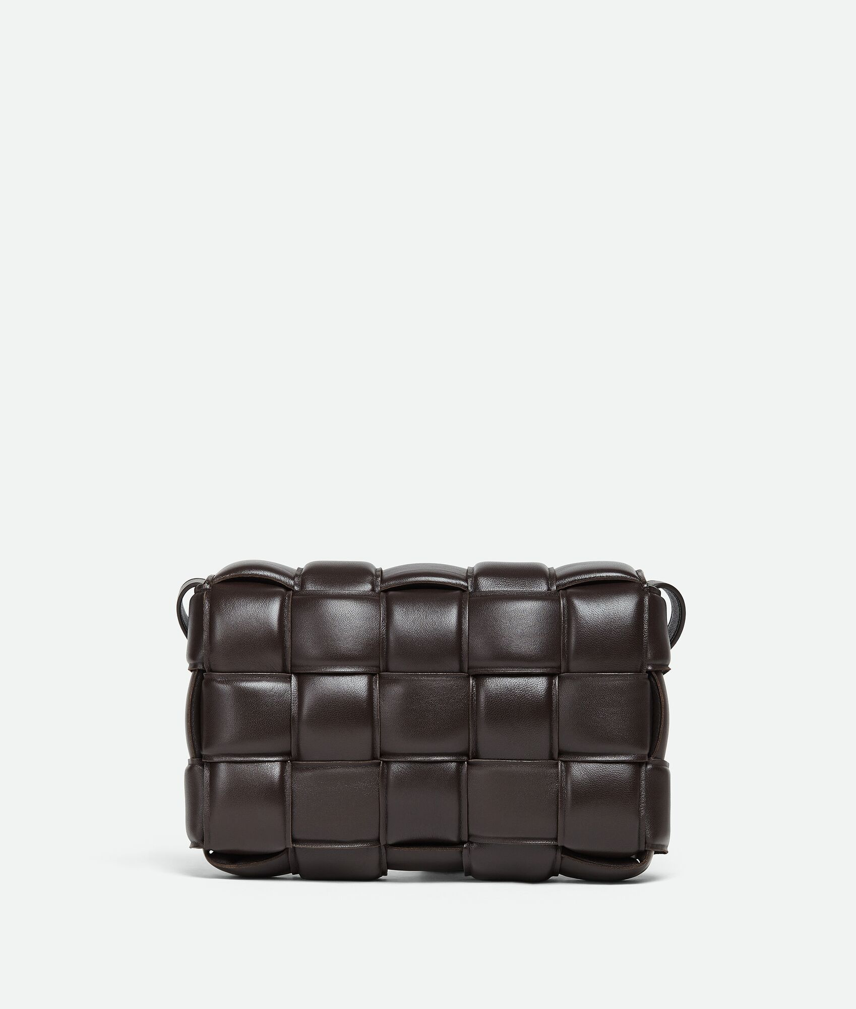 Bottega Veneta® Women's Padded Cassette in Black. Shop online now. | Bottega Veneta