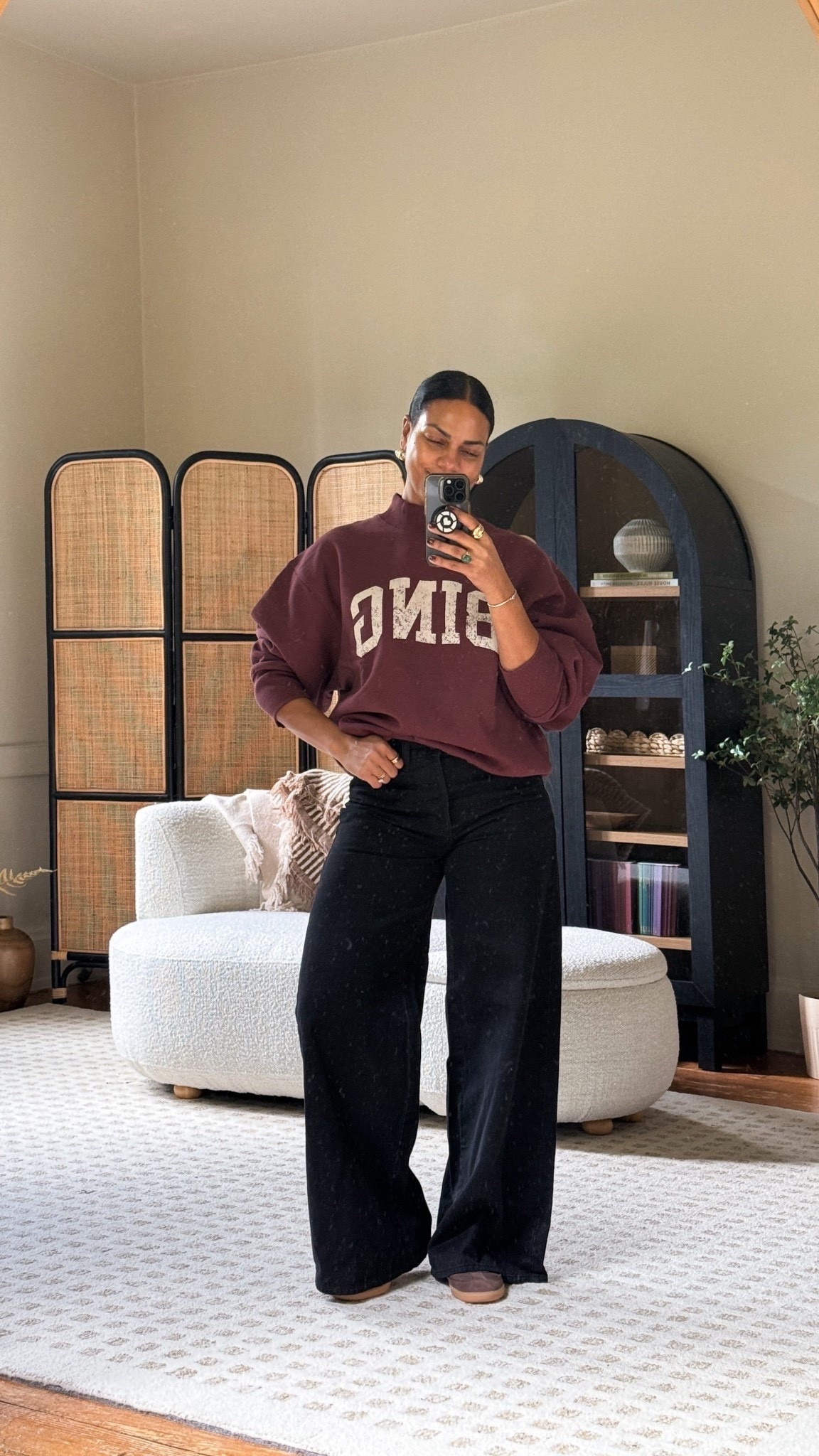 Today’s OOTD cozy but still elevated has been my MO recently. This Anine Bing sweatshirt would make a great gift! 




#LTKootd #LTKvlog #LTKSeasonal