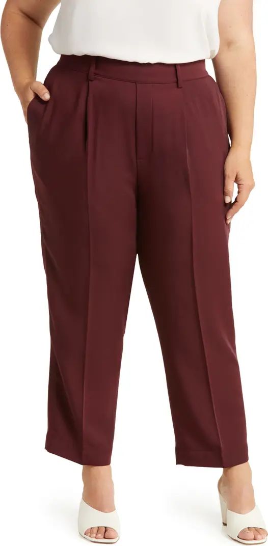 Pleated Tapered Pants | Nordstrom