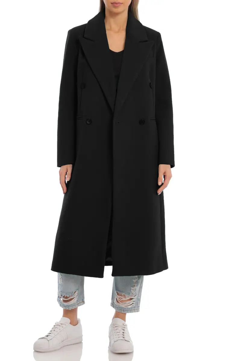 Tailored Double Breasted Coat | Nordstrom