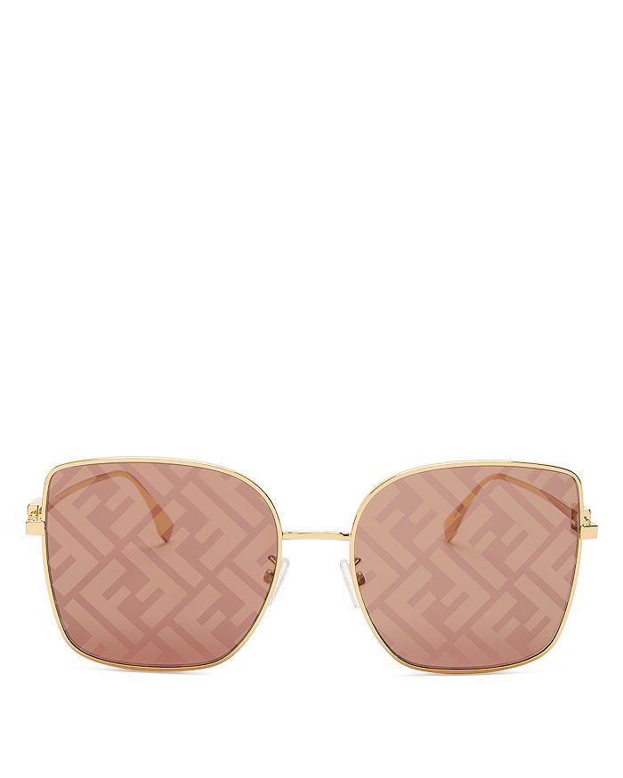 Fendi Women's Square Mirror Sunglasses, 59mm Back to Results -  Jewelry & Accessories - Bloomingd... | Bloomingdale's (CA)