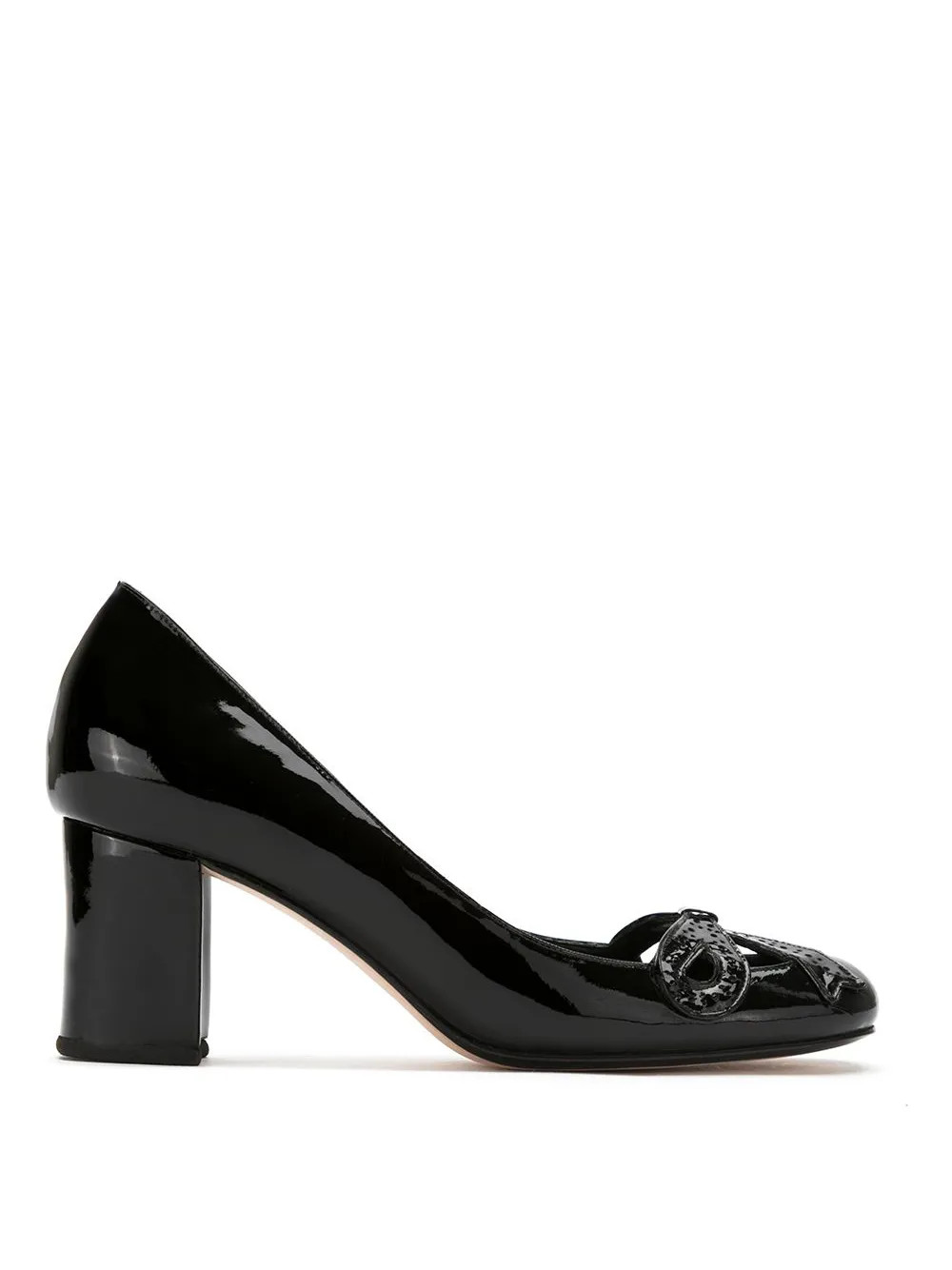 Sarah Chofakian Patent Leather Pumps - Farfetch | Farfetch Global