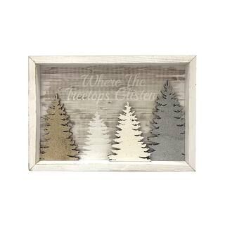 9" Where the Treetops Glisten Tabletop Sign by Ashland® | Michaels Stores