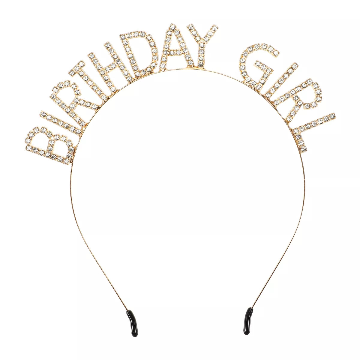 Unique Bargains Girl's Rhinestone Happy Birthday Tiara Headband 1 Pc | Target