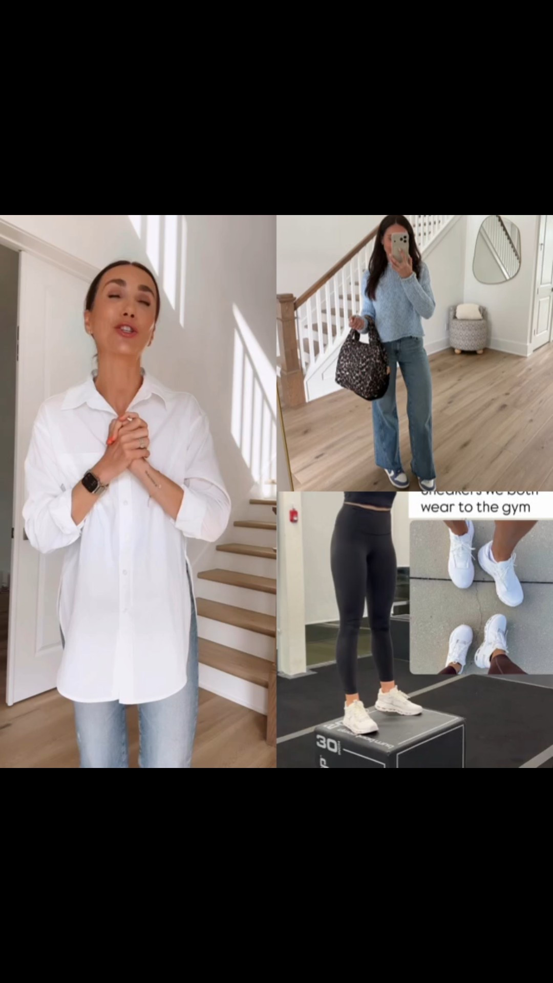 Three things worth sharing today . Comment word BLUE for details 
1. Classic and timeless white button-down shirt. This one is the best because it’s wrinkle resistant. Great for work, travel  or any day
2. Jeans that look great on everybody. Back in stock and available in new 31 inch inseam.
3. The only sneakers you need for the gym and everyday.



#LTKActive #LTKdayinmylife #LTKOver40