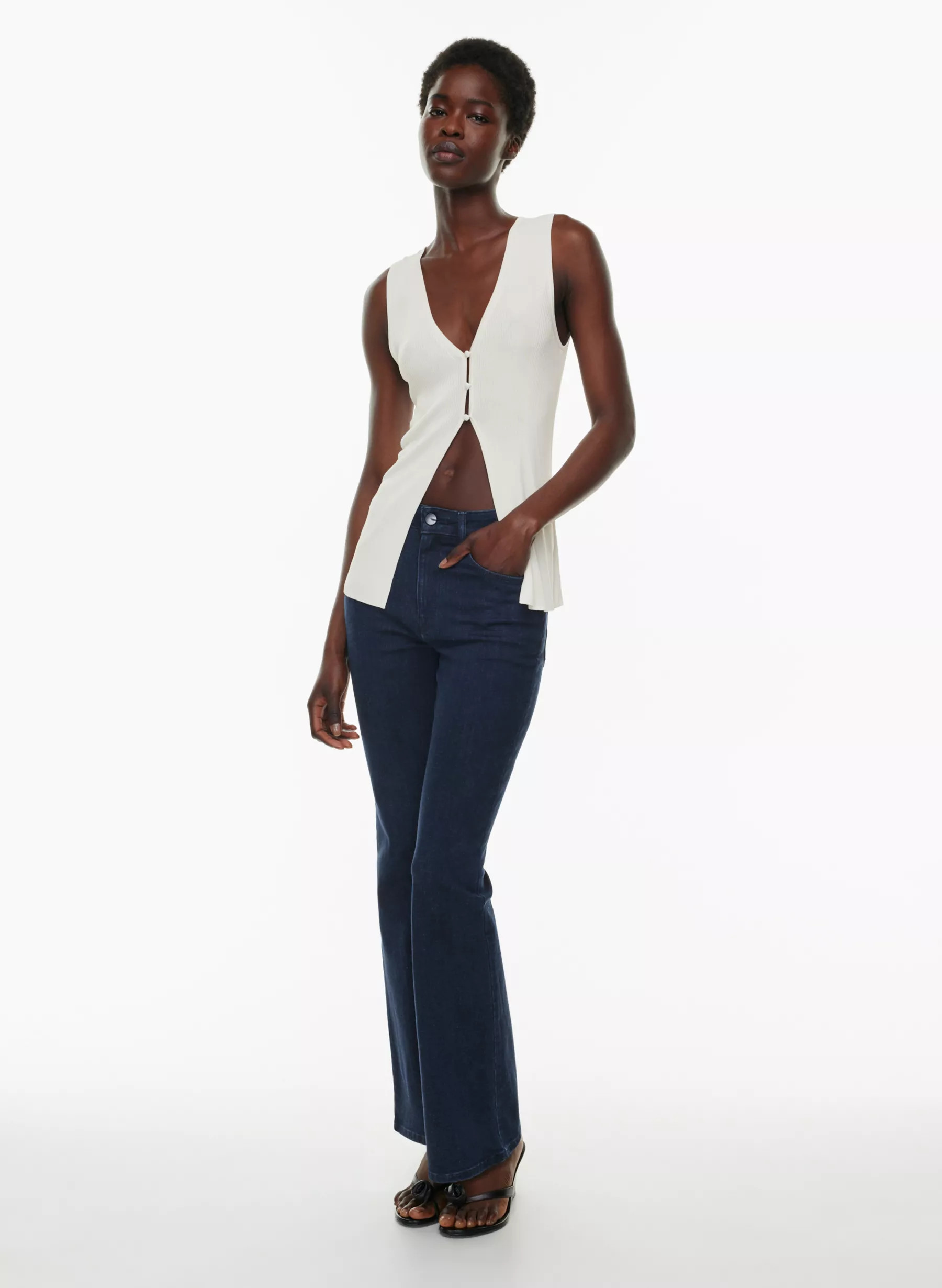 MOTIVE FLARE JEAN | Aritzia