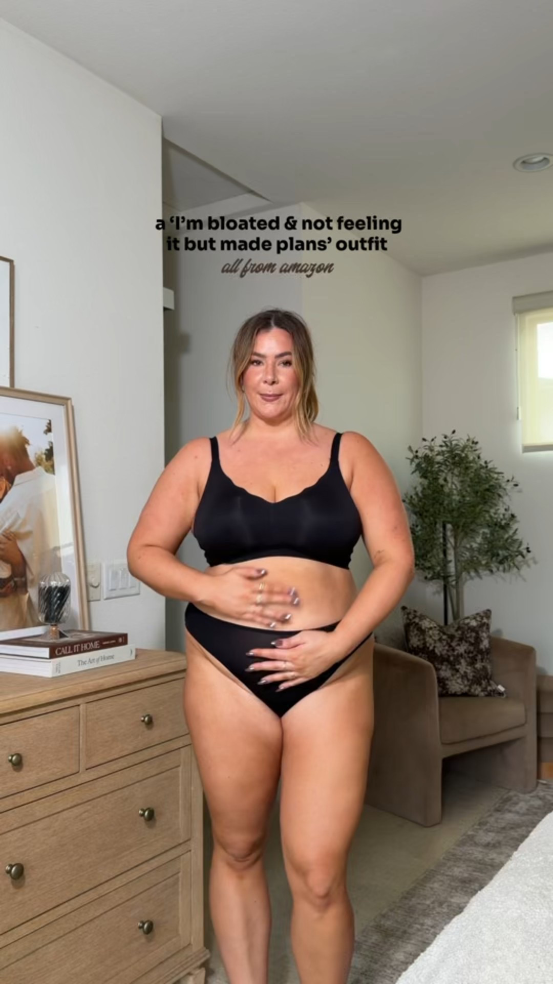 my go to outfit 🤎 everything is from amazon! I’m wearing an xl in this sweater and 3xl in these pants ✨

#LTKMidsize #LTKootd #LTKgrwm