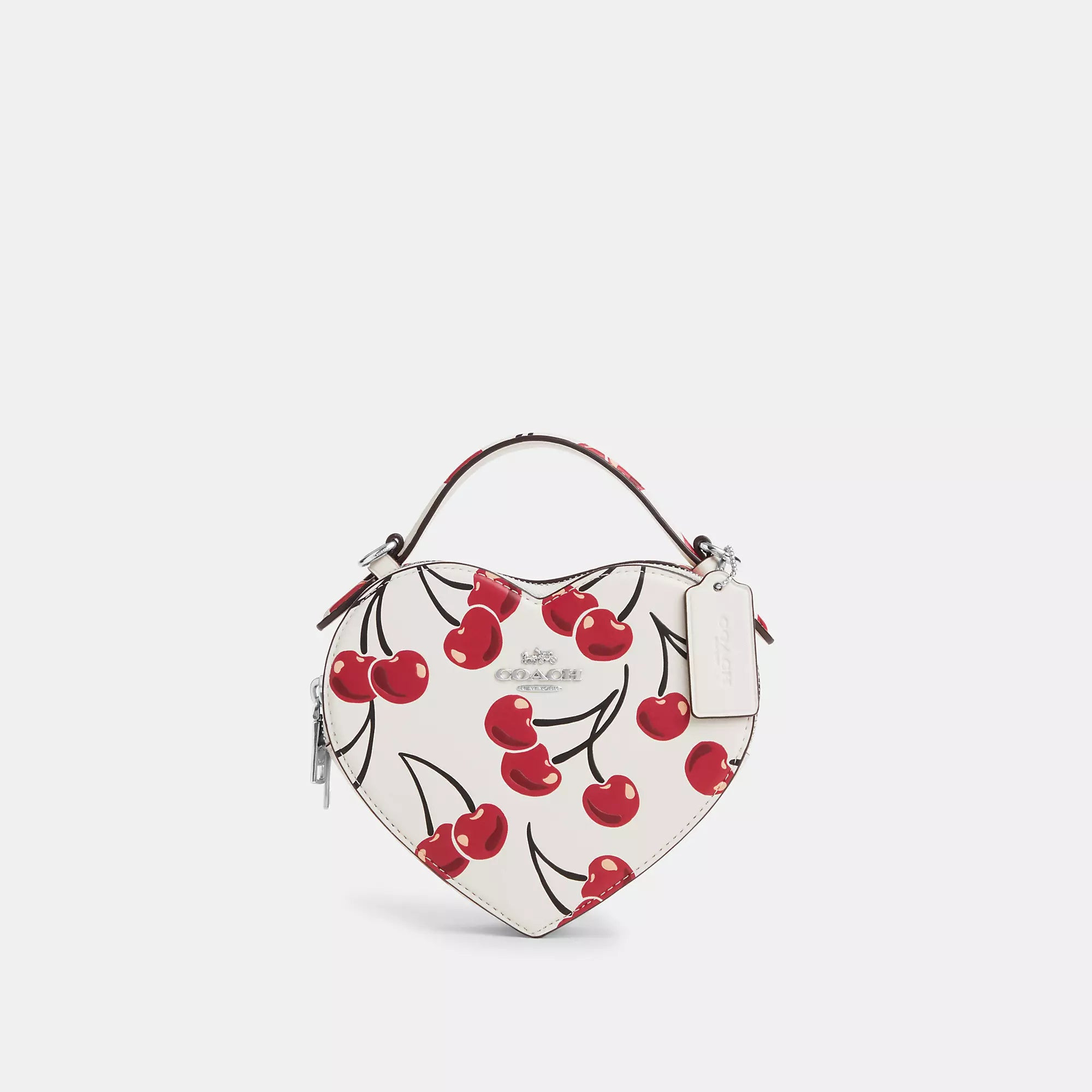 Coach Outlet Heart Crossbody Bag With Cherry Print | Shop Simon