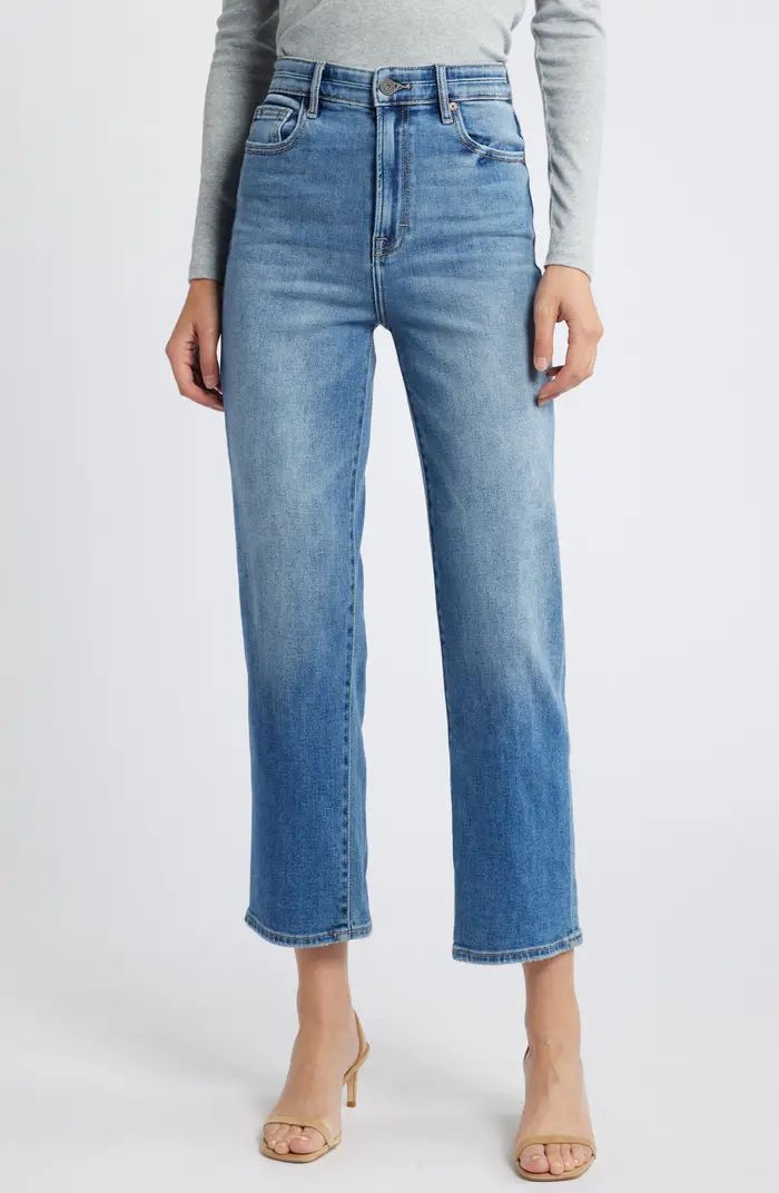 Relaxed High Waist Straight Leg Jeans | Nordstrom