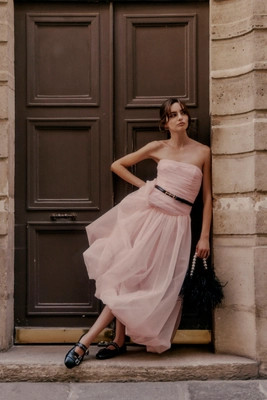 Mare Mare Tulle Bubble Midi Dress | Anthropologie (US)