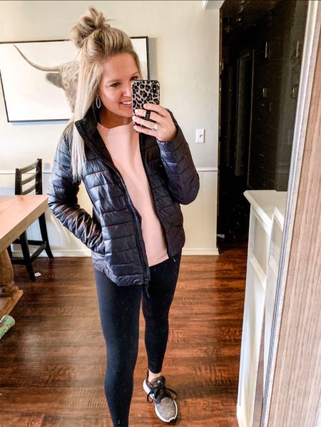 I love throwing on a light sweatshirt with this puffer jacket! So comfy and casual

#LTKstyletip #LTKtravel #LTKfindsunder100