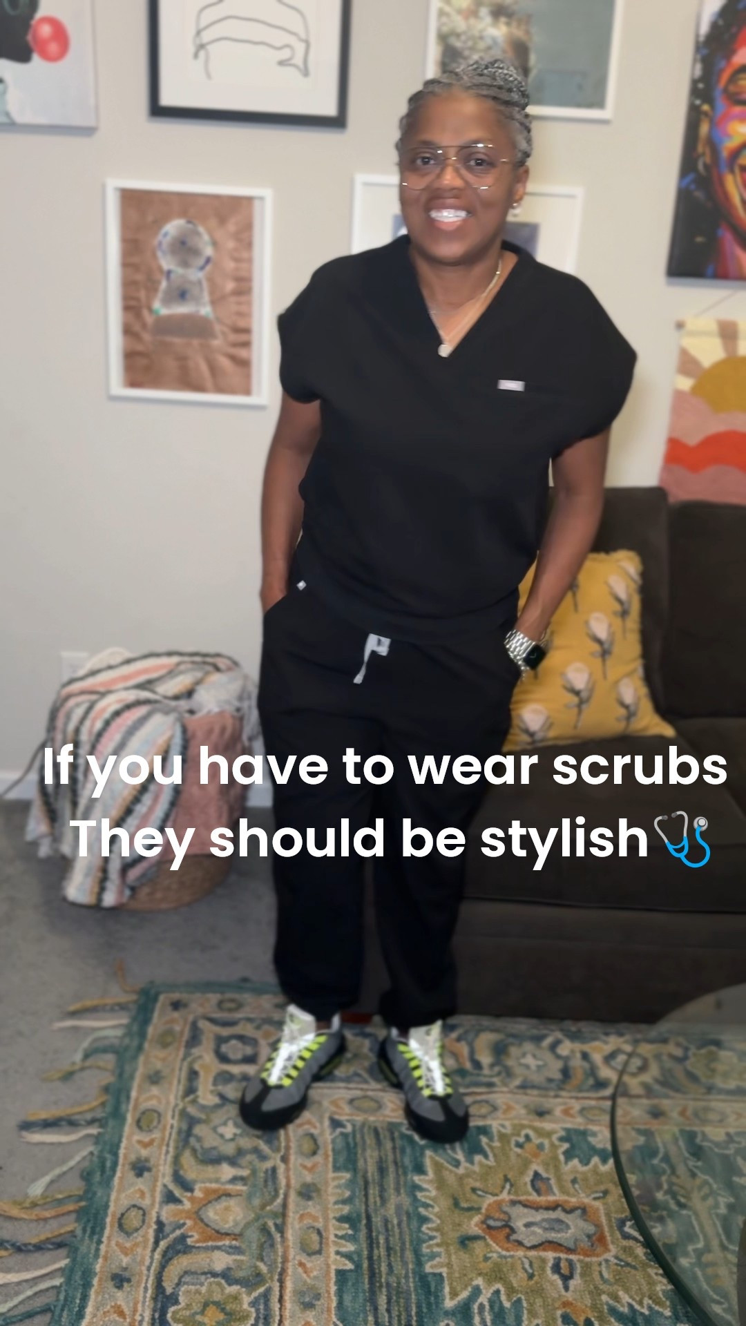 Health care fashionista 😆  just out saving lives while looking fly! #wearfigs #figs #LTKU #healthcarefashionista #healthcare #howtosavealife #LTKOver40

#LTKShoeCrush #LTKWorkwear