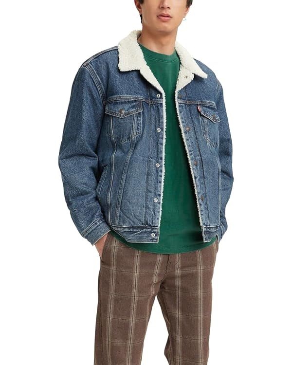 Levi's Men's Sherpa Trucker Jacket (Also Available in Big & Tall) | Amazon (US)