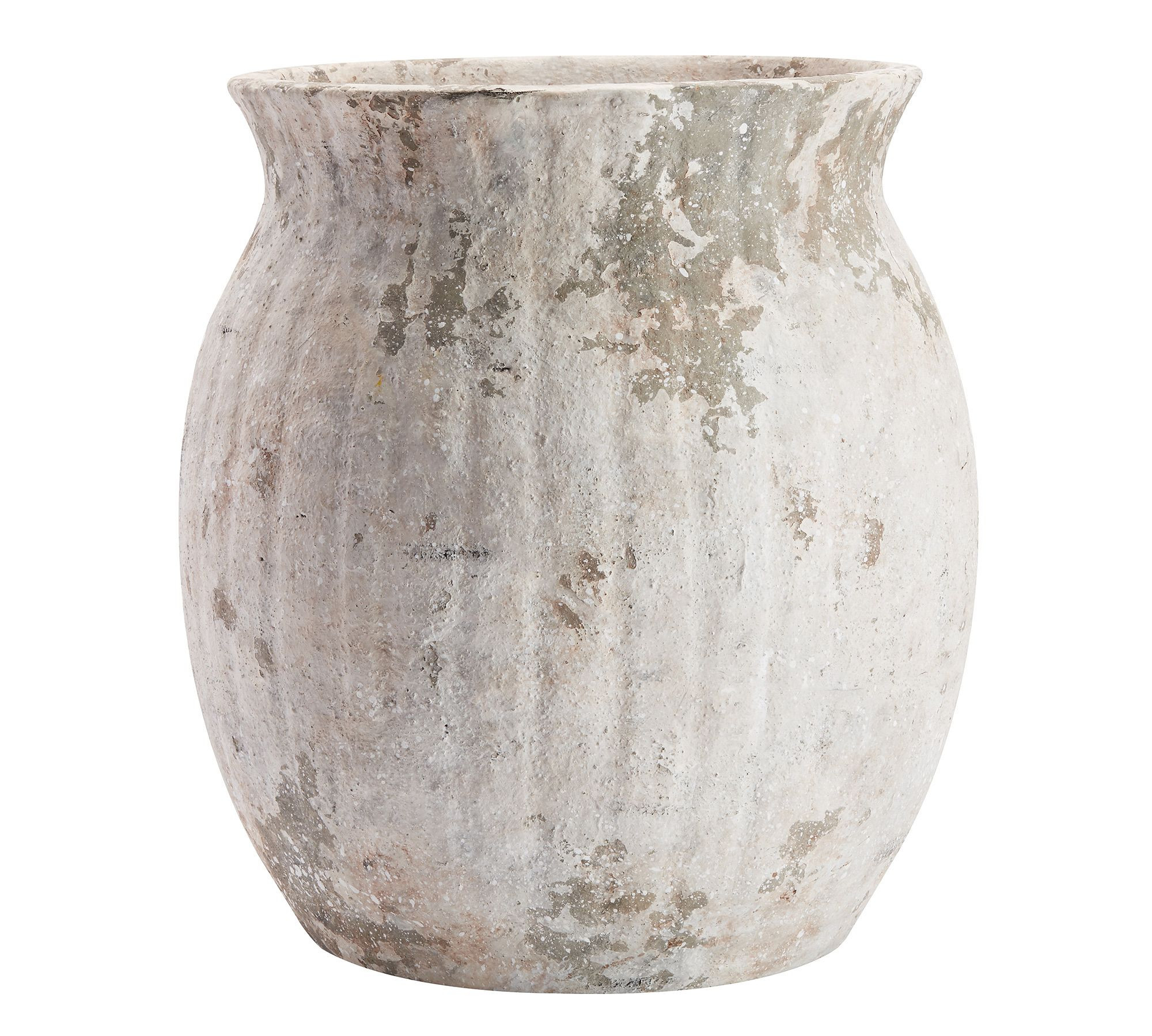 Small Weathered Terracotta Vase - 11.25"H | Pottery Barn (US)