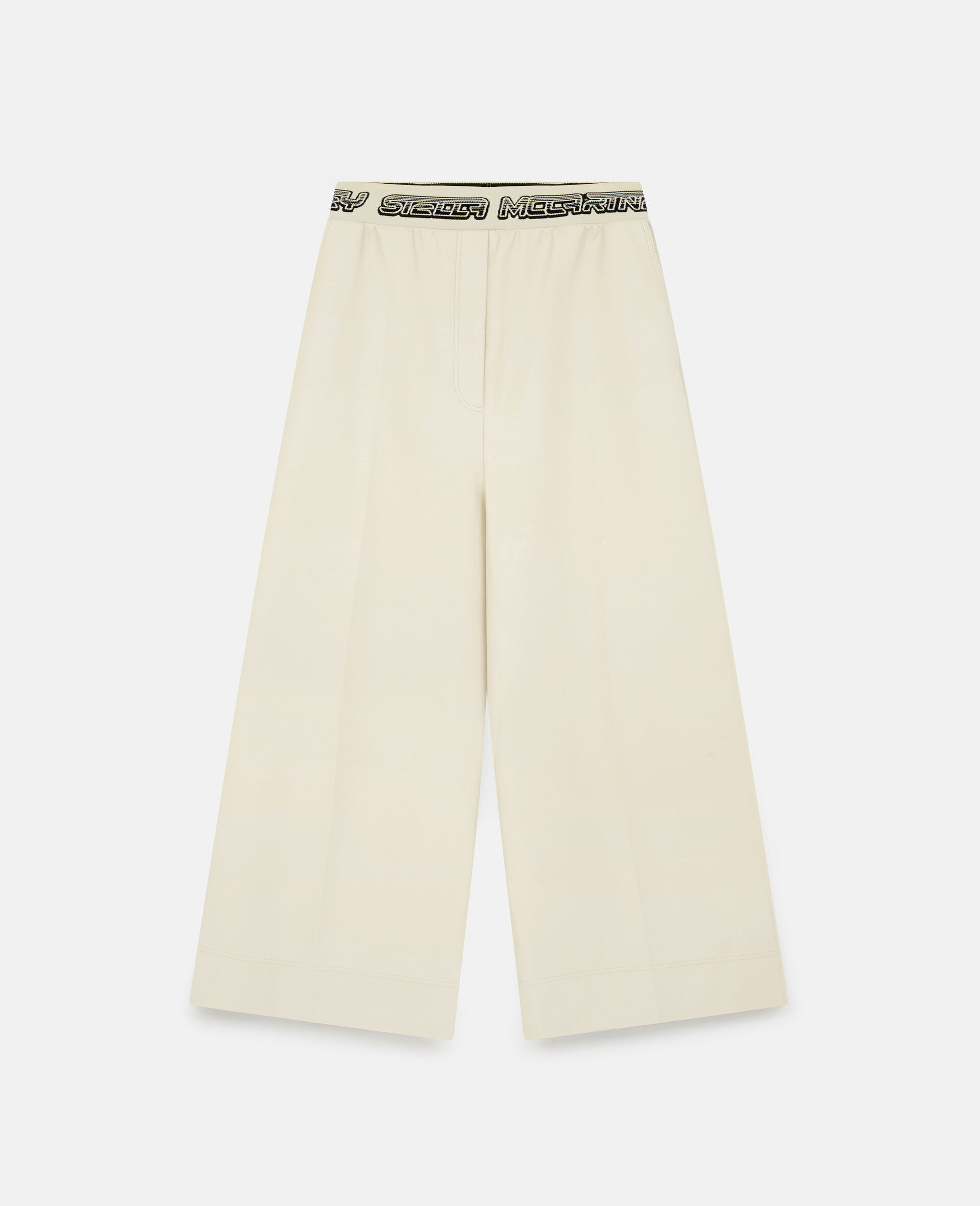 Logo Tape Cropped Trousers | Stella McCartney (Global)