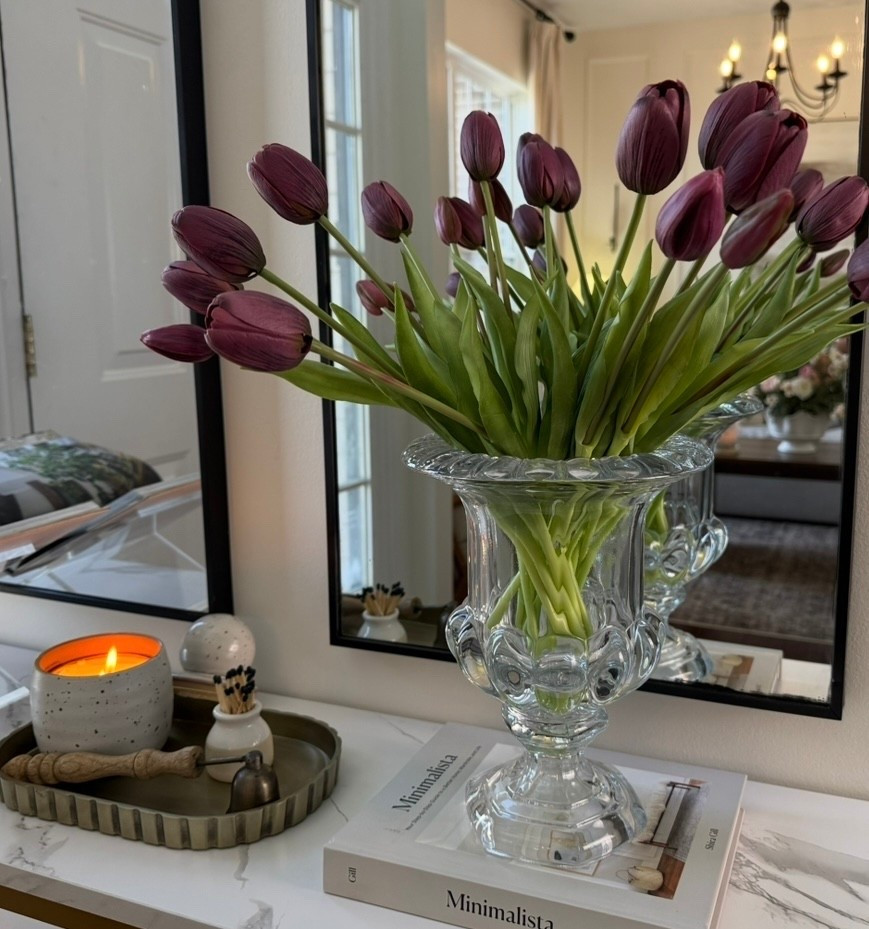 
10PCS Artificial Tulip Flowers Real Touch Tulip Latex Tulip Artificial Plastic Flowers Fake Bouquet Dining Table Home Office Party Wedding Birthday Garden Store Decoration（Dark Purple）


#LTKSpringSale #LTKHome #LTKSeasonal