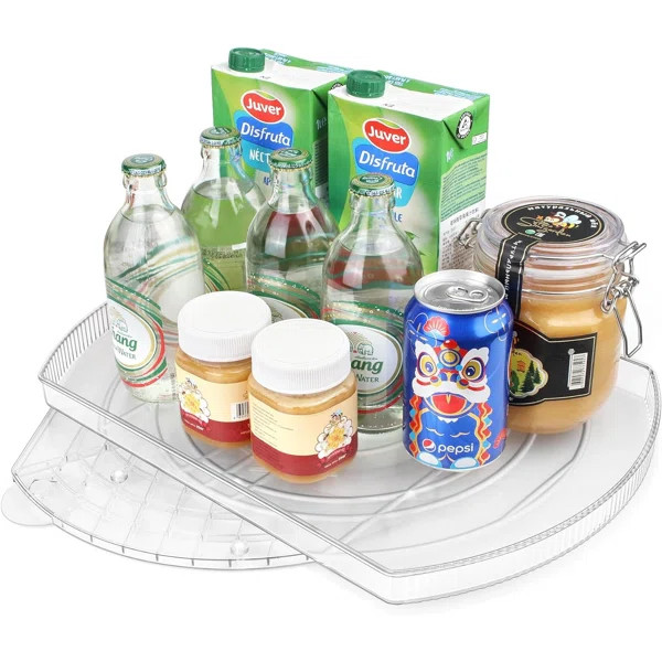 Meridel Lazy Susan Turntable for Refrigerator, Organizer for Fridge Cabinet, Pantry | Wayfair North America