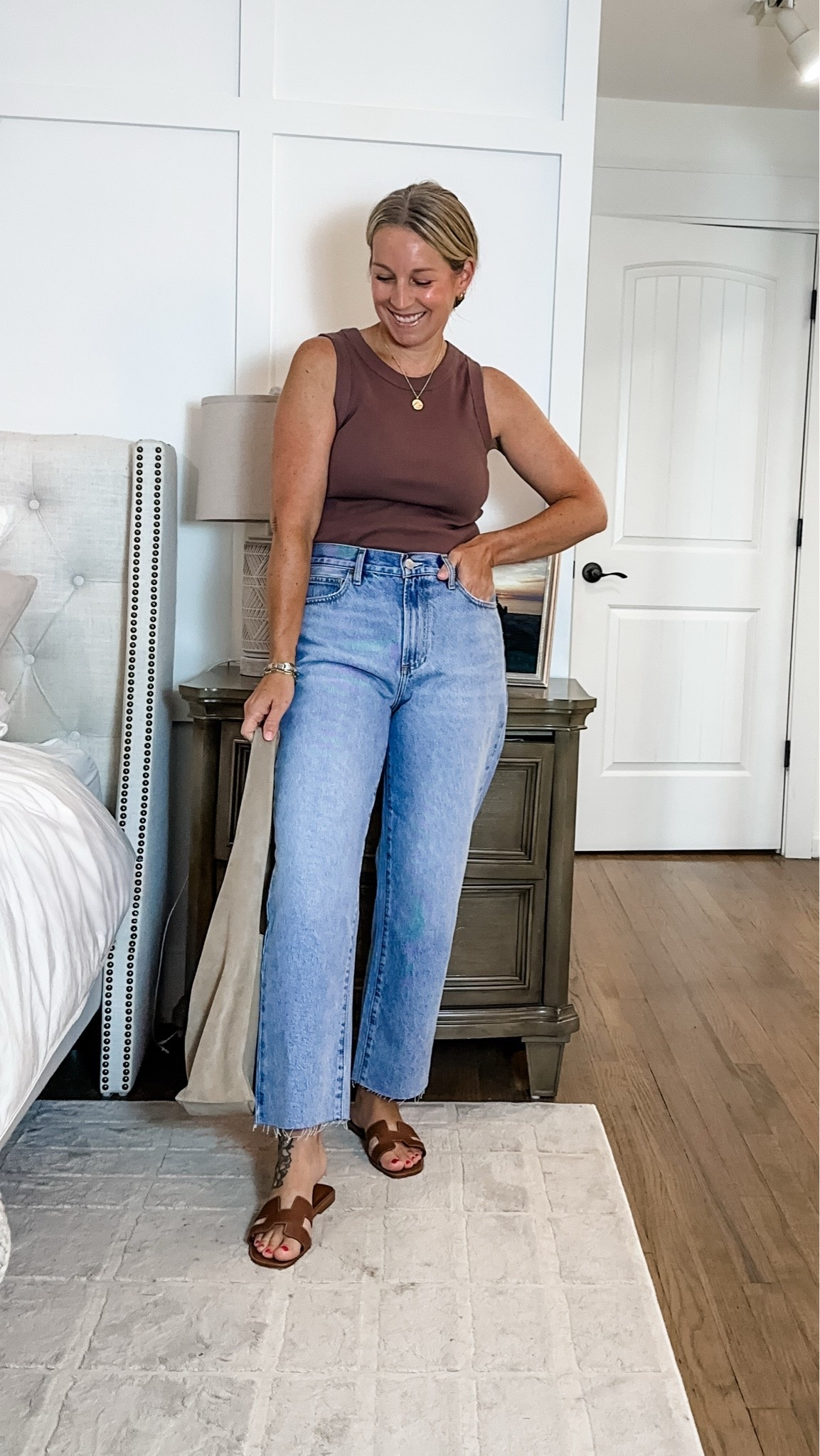 Capsule pieces from @Quince Versatile, timeless, comfy! 🤌🏼
SIZING:
Mediums in everything.
Jeans are 29 regular. Fit like my expensive designer and look good all day! 

#quincepartner

#LTKootd #LTKPetite #LTKMidsize