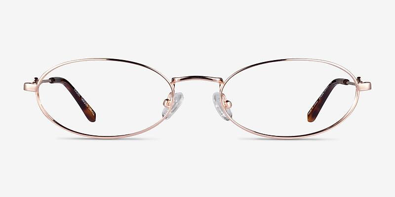 Juliet Oval Rose Gold Glasses for Women | Eyebuydirect | EyeBuyDirect.com