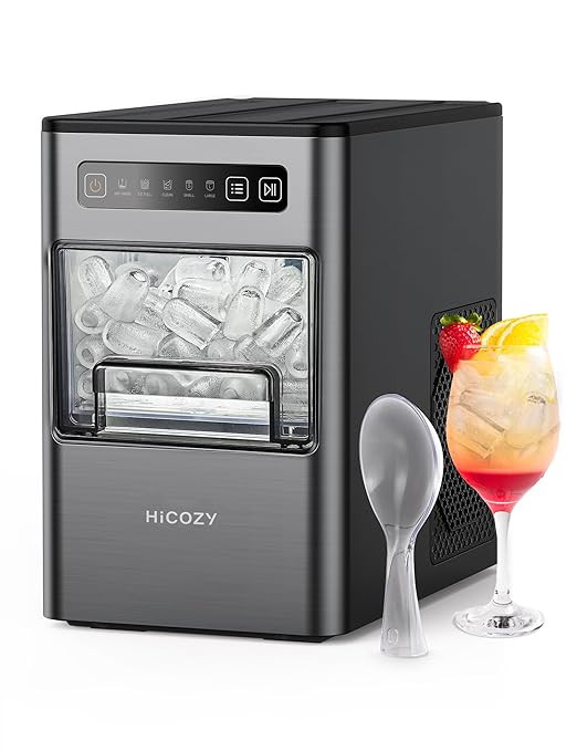 HiCOZY Ice Maker Countertop,Ice in 6 Mins, 24 lbs/Day, Portable & Compact Gift with Self-Cleaning... | Amazon (US)