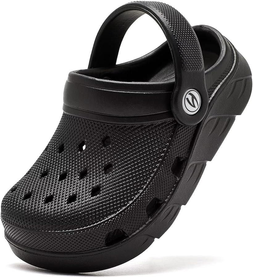 HOBIBEAR Kids Garden Clogs Toddler Sandals for Boys Girls Slipper Beach Water Shoes Slip on (Todd... | Amazon (US)