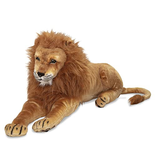 Melissa & Doug Giant Lion - Lifelike Stuffed Animal (over 6 feet long) | Amazon (US)