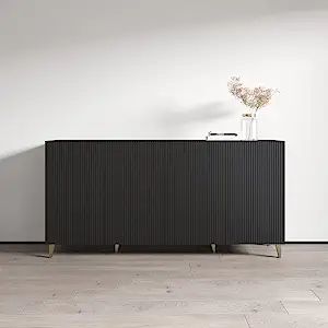 Pafos 4D 75'' Sideboard, Black | Amazon (US)