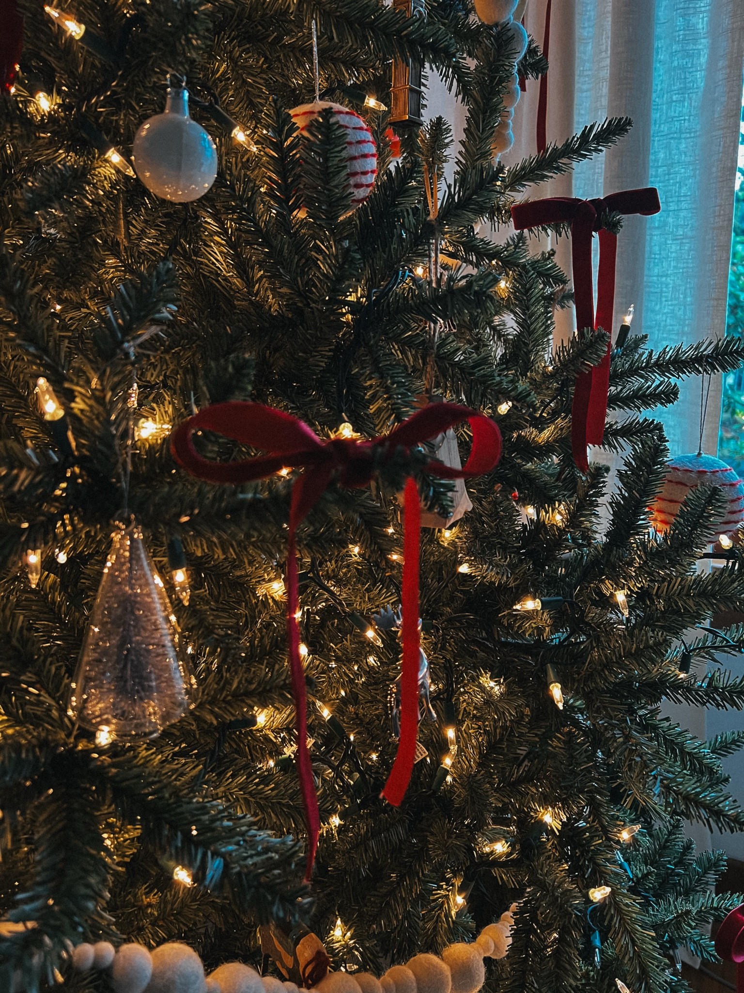 Added bows to our holiday decor this year. Love them! #LTKCyberWeek 
Christmas Decirations

#LTKSeasonal #LTKHoliday