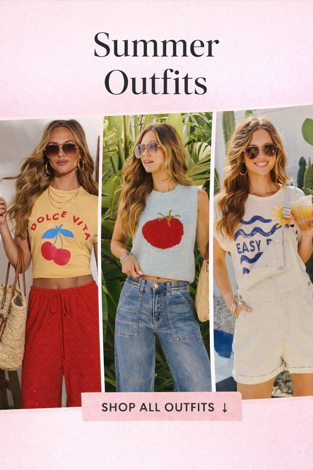 If you need easy summer outfits… start here 🤍

These are my go-to looks for:
☀️ errands
🌴 vacation days
🍹 casual nights

Simple pieces that make getting dressed effortless 🙌
Everything linked 👇


#LTKSaleAlert #LTKmomlife #LTKootd