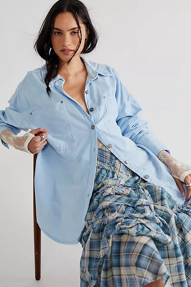 Baby Cord Buttondown | Free People (Global - UK&FR Excluded)