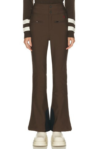 Perfect Moment Aurora HW Ski Pant in Chocolate - Chocolate. Size M (also in L). | FWRD 
