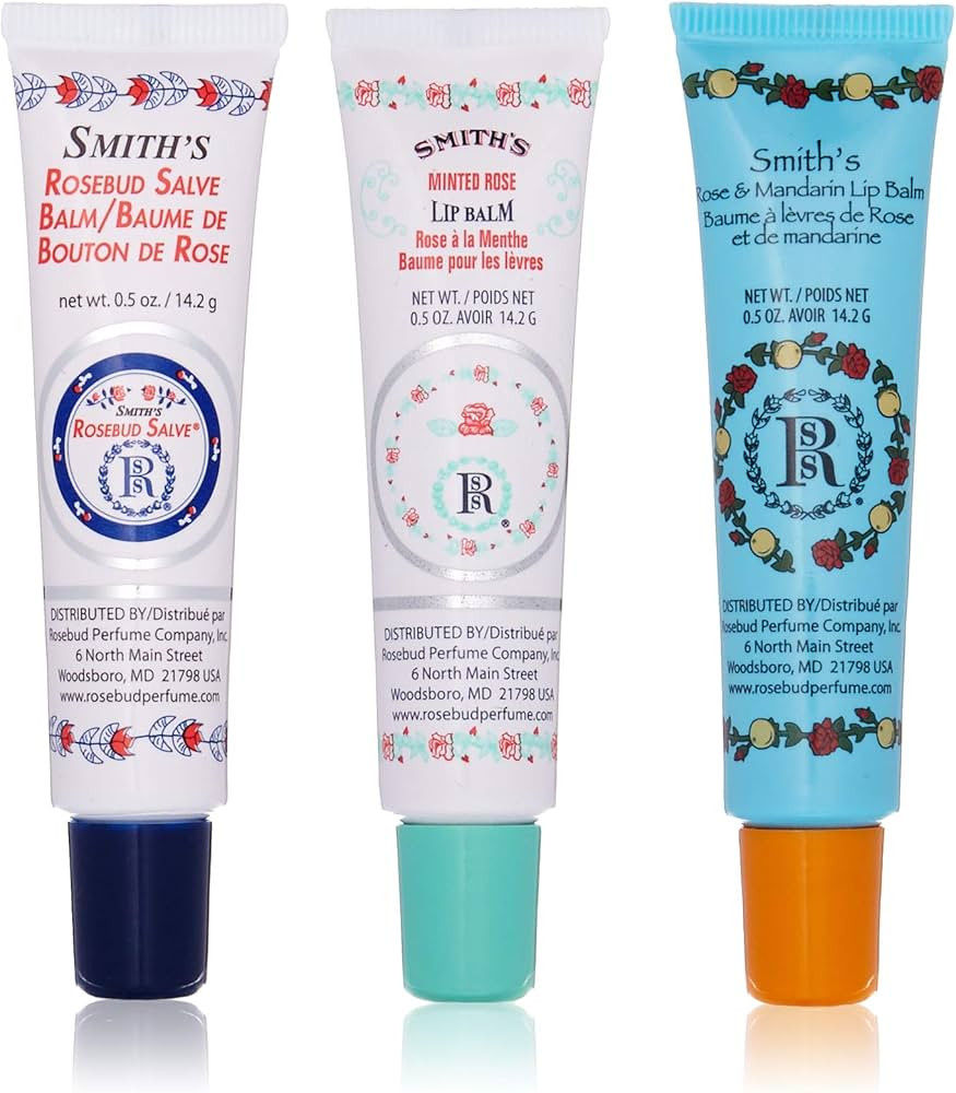 Rosebud Trio Lip Balm Assortment, 0.5 Ounce | Amazon (CA)