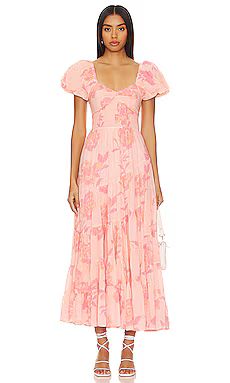 Short Sleeve Sundrenched Maxi Dress In Pinky Combo
                    
                    Free ... | Revolve Clothing (Global)