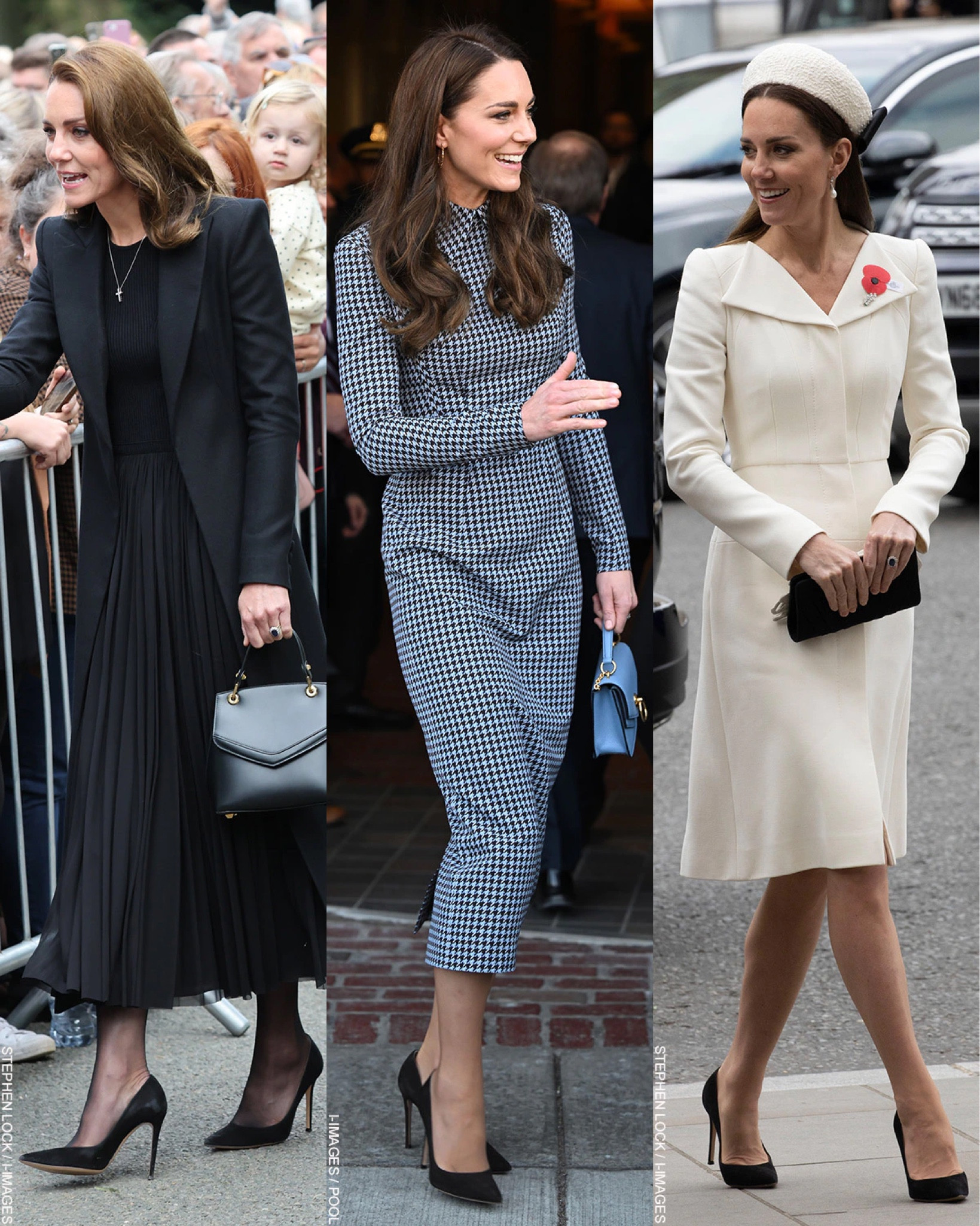 Kate’s heels. She regularly sports these in multiple colors

#LTKshoecrush #LTKstyletip #LTKFind