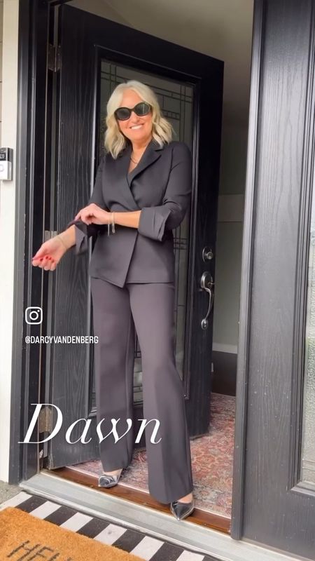 Sharing Spanx with 5 of my friends! 
Use code: DAWNXSPANX for 10% off!
Small in blazer
Small in pants

#LTKSeasonal #LTKstyletip #LTKover40