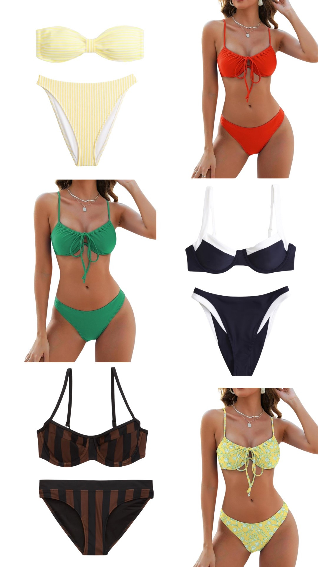 Bikinis I brought on vacation 👙

#LTKSummerEdit