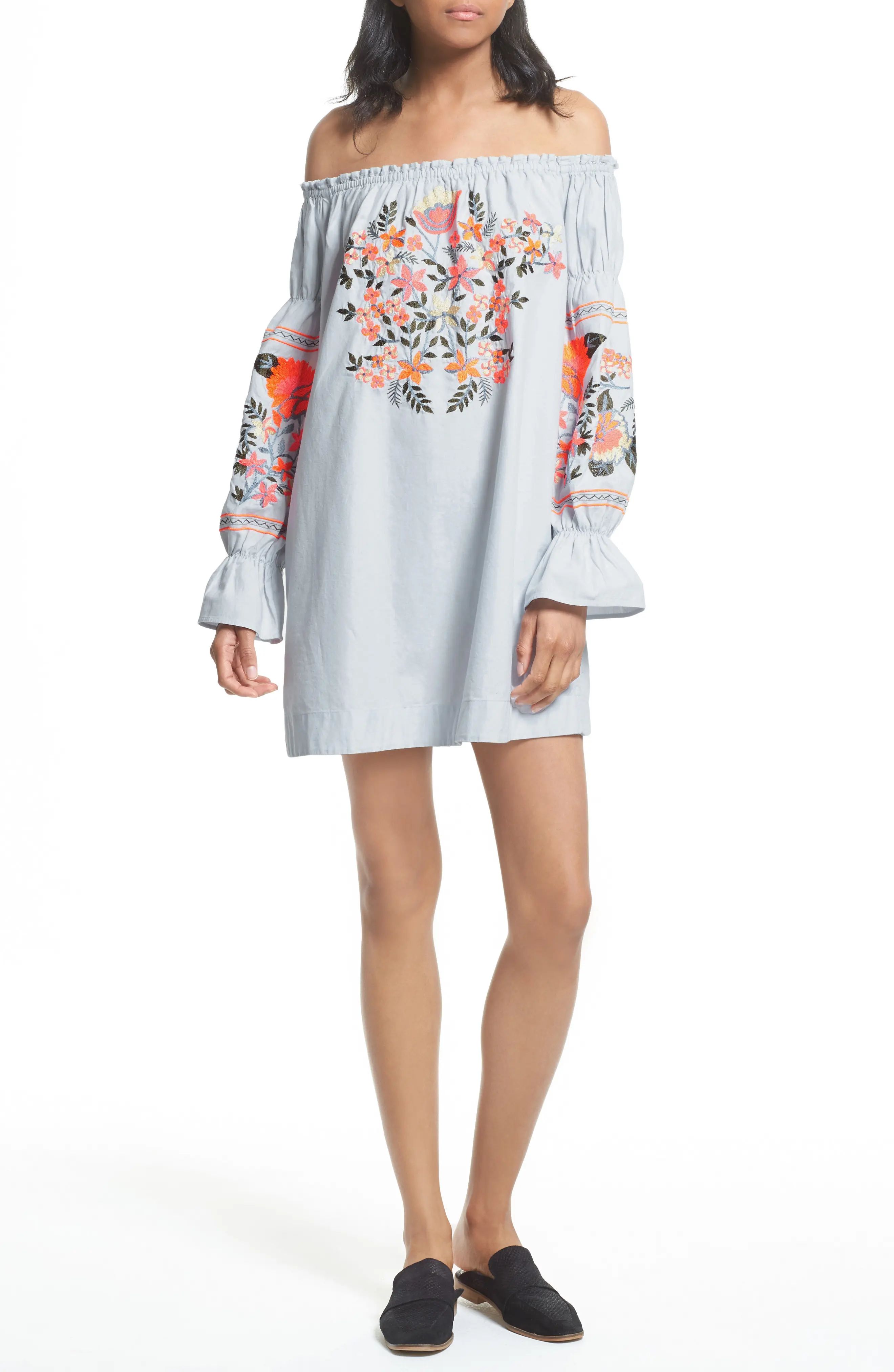 Free People Fleur Du Jour Shift Dress | Nordstrom