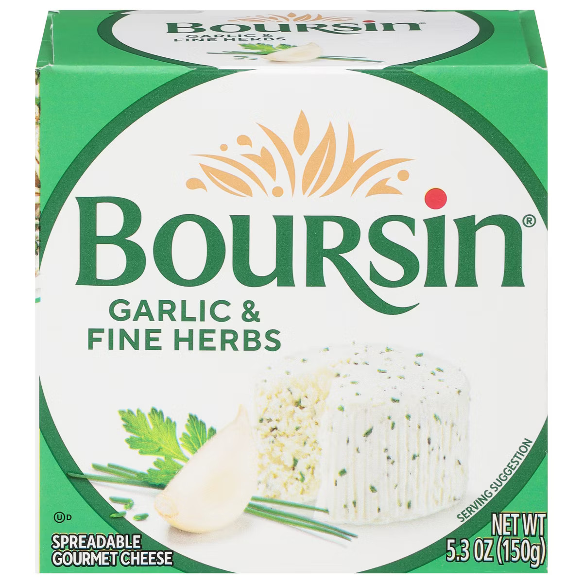 Boursin Garlic And Herb Puck Cheese - 5.2oz | Target