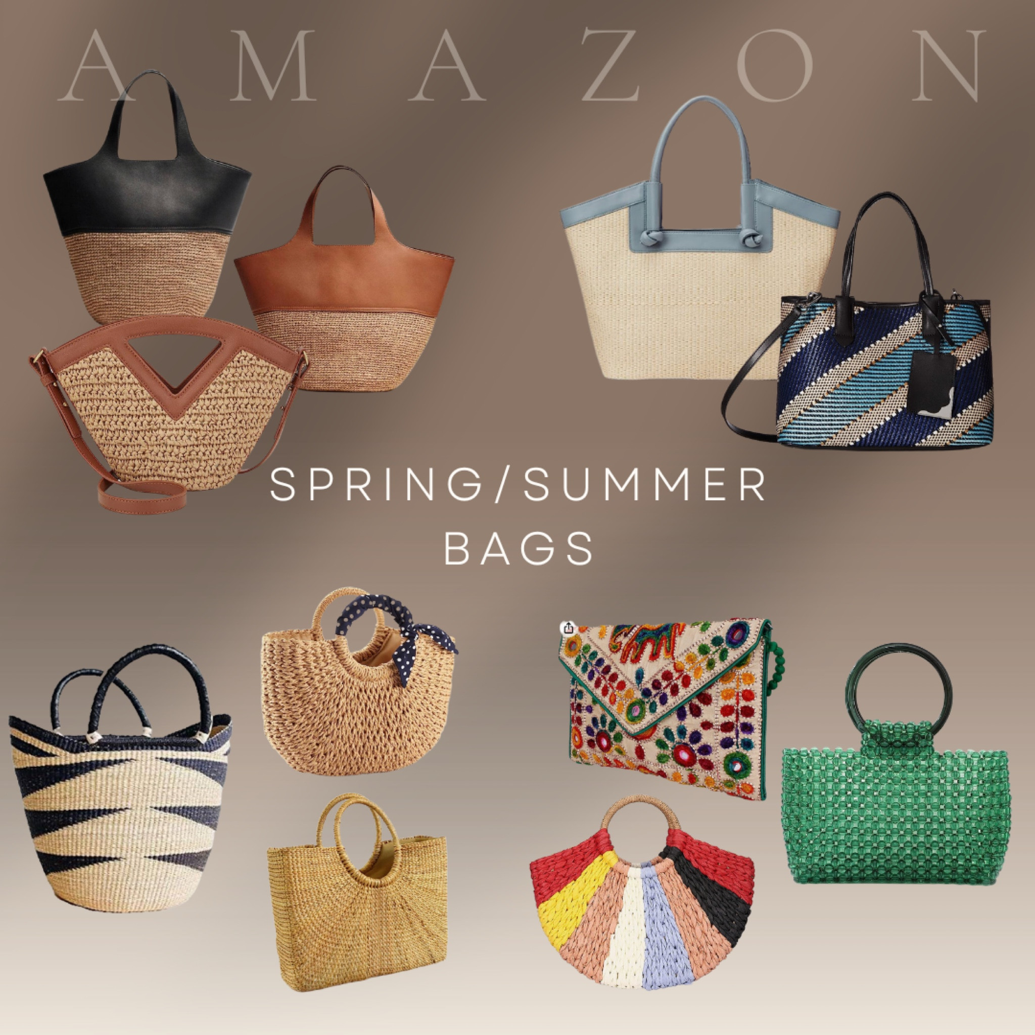 These are some of my favorite Spring/Summer bags on Amazon. #summerbsgs #summerfashion #resortwear #vacationfashion #amazonpurse 

#LTKSeasonal #LTKFind #LTKstyletip