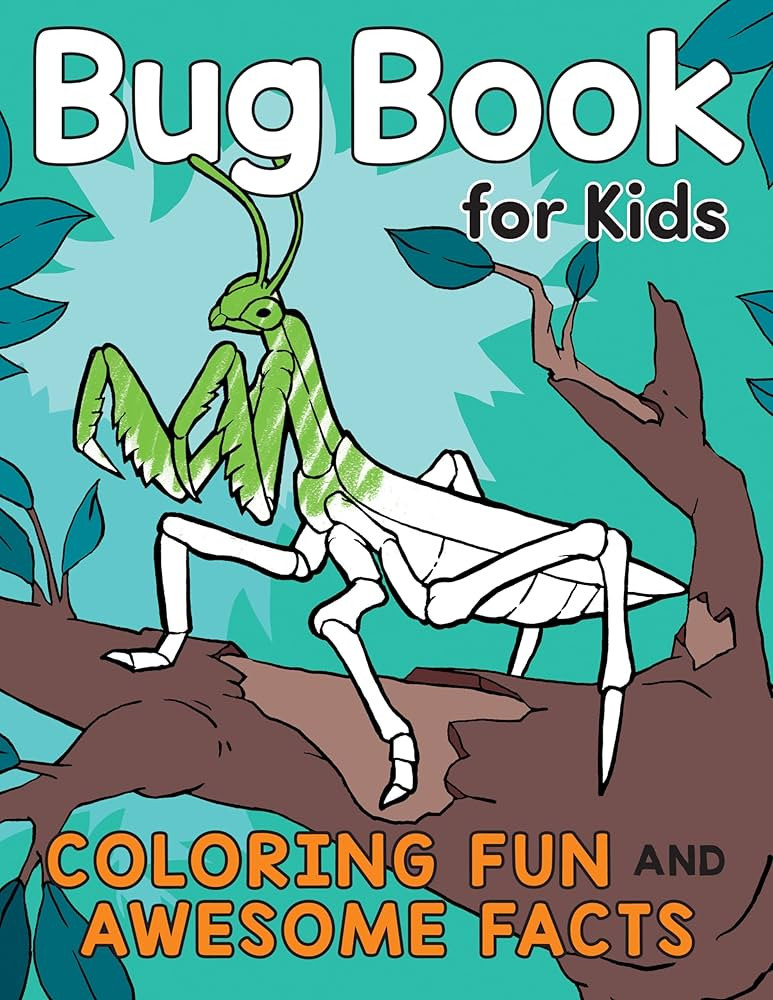 Bug Book for Kids: Coloring Fun and Awesome Facts (A Did You Know? Coloring Book) | Amazon (US)