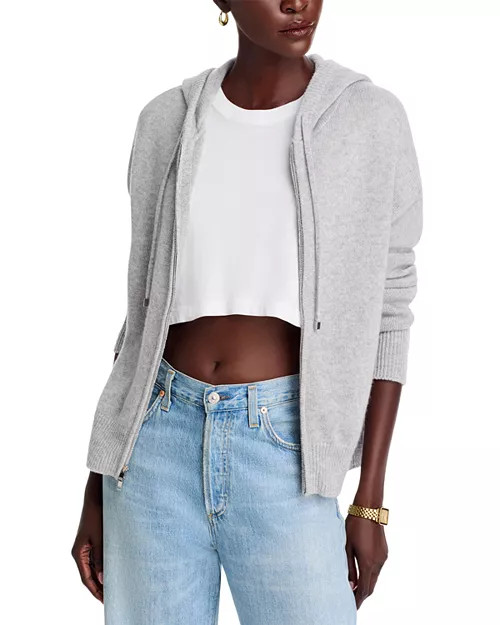 AQUACashmere Zip Hoodie Sweater - Exclusive | Bloomingdale's (US)