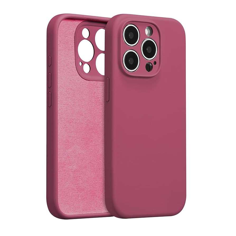 UCASONG for iPhone 13 Pro Case Silicone,with [Full Camera Protection][Soft Anti-Scratch Microfibe... | Amazon (US)