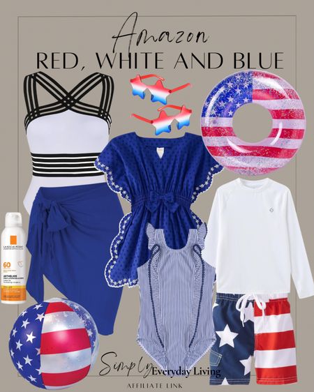Amazon red, white and blue 

#LTKFamily
