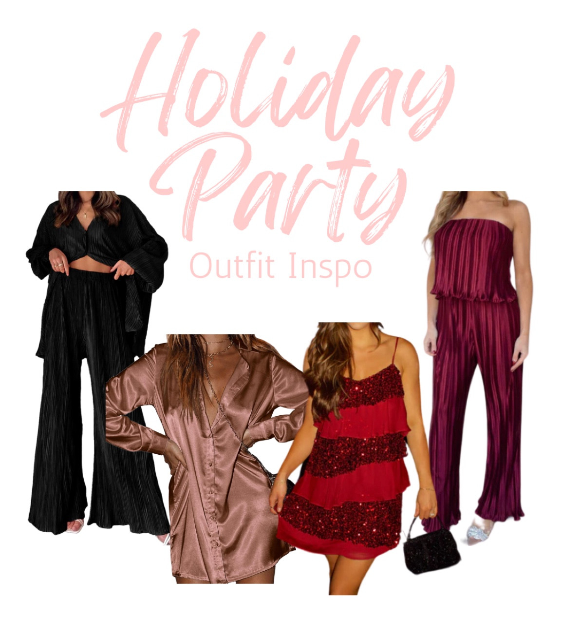 Holiday Party Outfit Inspo ✨🥂🍾

#LTKHoliday #LTKSeasonal #LTKstyletip