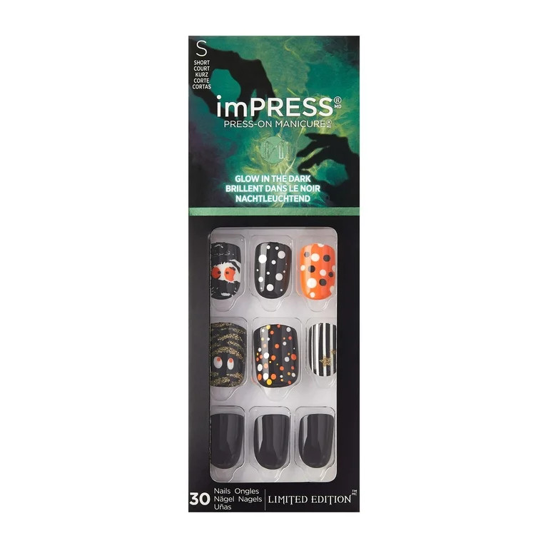 imPRESS Halloween Uñas de Manicura a Presión - Bleeding Love | Walmart (US)