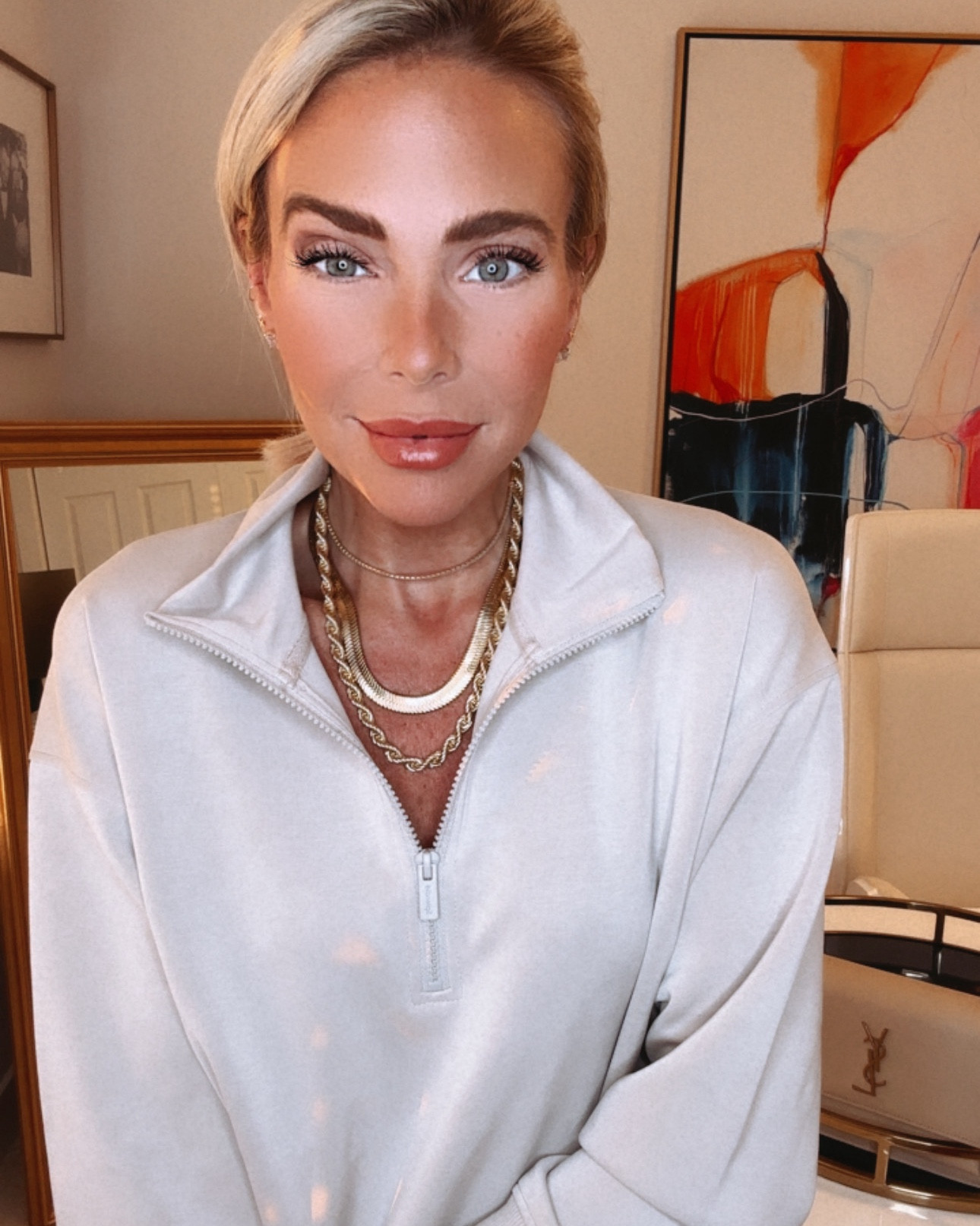 Wearing XS IN THE SET RUNS TTS! ✨

The softest sweatsuit you will EVER WEAR. I promise you girls this - there ain’t never gonna be a sweatsuit this soft & comfy yet chic & classy. You don’t feel like a slob wearing it - it’s seriously a beautiful sweatsuit. One you’ll keep & wear forever. ❤️ 

Feel free to size UP if you want an oversized / slouchy look. But if you want a more fitted fitness look order your normal size. 

You ladies are going to LOVE THIS ONE SO MUCH! 🙏😍 I couldn’t wait to wear this and now I can’t stop. Also the color is STUNNING it’s like a beautiful in between white and taupe and it compliments your hair and skin so well. ✨

*ALSO PERFECT TRAVEL OUTFIT IN CAR/ON ✈️ *

Happy comfy sweats shopping, ladies! You will be so glad you bought this ☝️ 

Xoxo-your girl for the latest beauty & fashion finds,

CeCe 🙏❤️🤟🍂❄️🙌✨😍🔥🥵💦

#LTKWorkWear #LTKMidSize #LTKVacationOutfits #CorMyerStyle #Concert #Vacation   #LTKSummerSales  

#LTKU #LTKVideo #LTKBump #LTKOver40 #LTKStyleTip #LTKFitness #LTKShoeCrush #LTKMidsize #LTKBacktoSchool #LTKTravel #LTKPlusSize #LTKxNSale #LTKParties #LTKFindsUnder50 #LTKSeasonal #LTKActive #LTKFindsUnder100 #LTKFamily #LTKBeauty #LTKSaleAlert