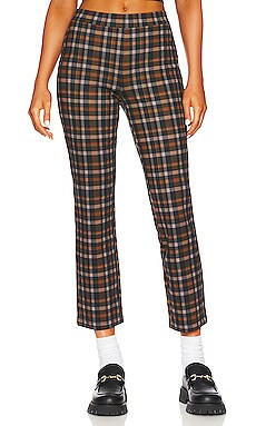 Sanctuary Carnaby Kick Crop Pant in Cottage Check from Revolve.com | Revolve Clothing (Global)
