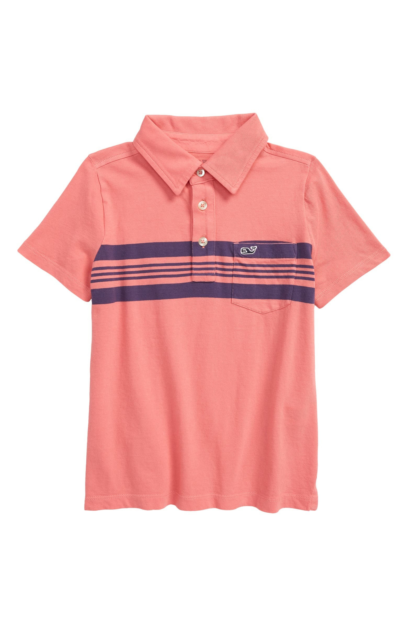 Kids' Exclusive Chest Stripe Pocket Polo | Nordstrom